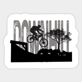 DOWNHILL Sticker